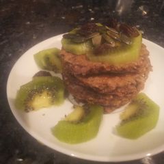 A picture of Banana & Cocoa Pancakes.