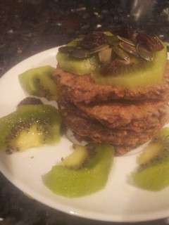 A picture of Banana & Cocoa Pancakes.