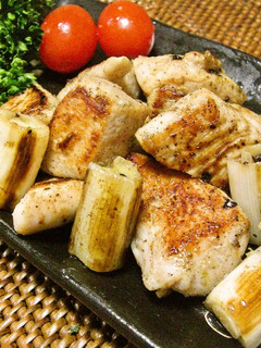 A picture of Chicken and Leek with Yuzu Pepper Paste.