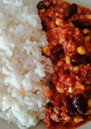 Mexikói chilis bab recept fotója