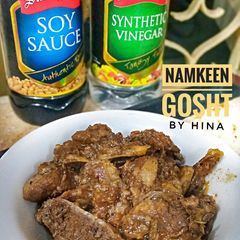 A picture of Namkeen Gosht.
