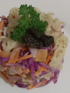 Foto resep Salad mivina kol ungu dan zaitun