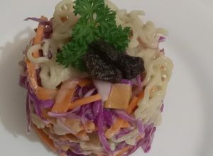 Foto resep Salad mivina kol ungu dan zaitun