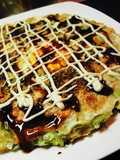 Okonomiyaki with Lots of Spring Cabbage