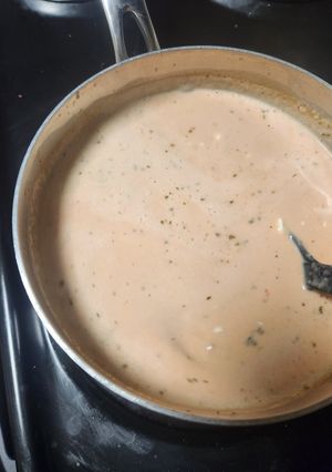 Una foto de Crema de jitomate