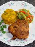 Jon style fried mustard chicken