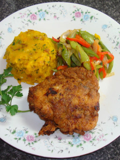 Una foto de POLLO A LA MOSTAZA FRITO. JON STYLE