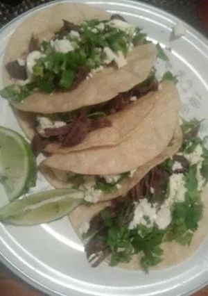 A picture of Best Tacos EVER.