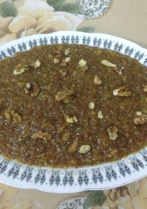 صورة لوصفة طريقة عمل حلوى الجزر