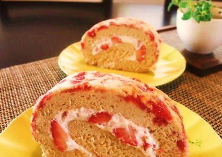 Berry Berry Roll Cake