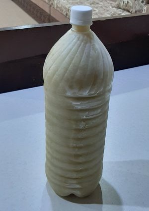 عکسی از دستور ایده ای برای نگهداری چندساله ی آب لیموترش