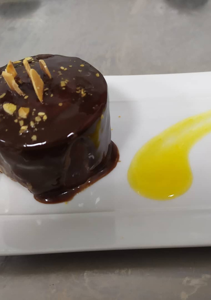 Una foto de Glaseado de chocolate con leche