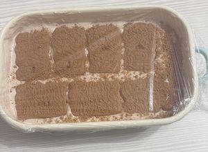 O poză a rețetei Desert cu biscuiți speculoos(tiramisu/înghețată).