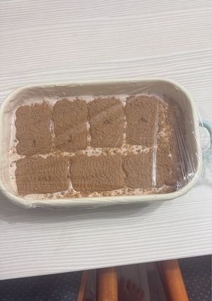 O poză a rețetei Desert cu biscuiți speculoos(tiramisu/înghețată).