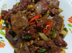 Foto resep 346. Tumis Daging Sapi Bawang Bombay 🥩