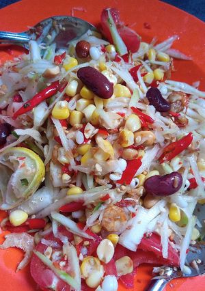 รูปของ ส้มตำไทยธัญพืช (ไม่ใส่ชูรส)