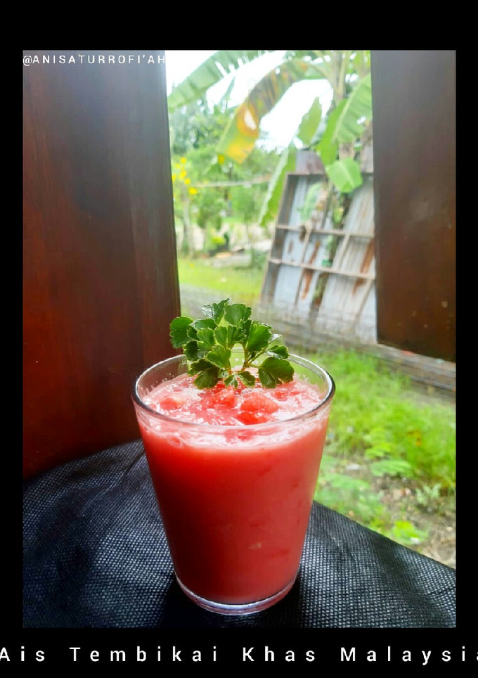 Foto resep #Ais Tembikai Khas Malaysia