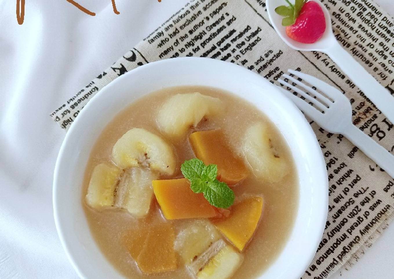 Kolak Pisang Labu