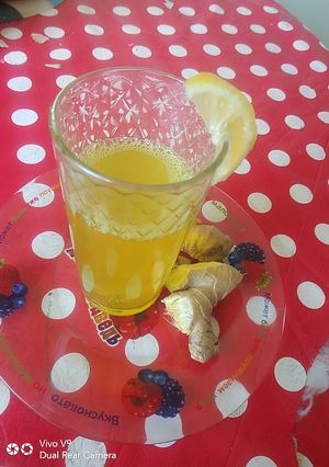 A picture of Herbal ginger Tea.