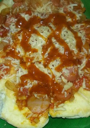 Foto resep PIZZA hut home made lezaaat 🍕🍕