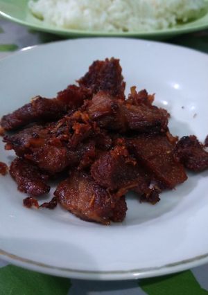 Foto resep Empal gepuk manis gurih