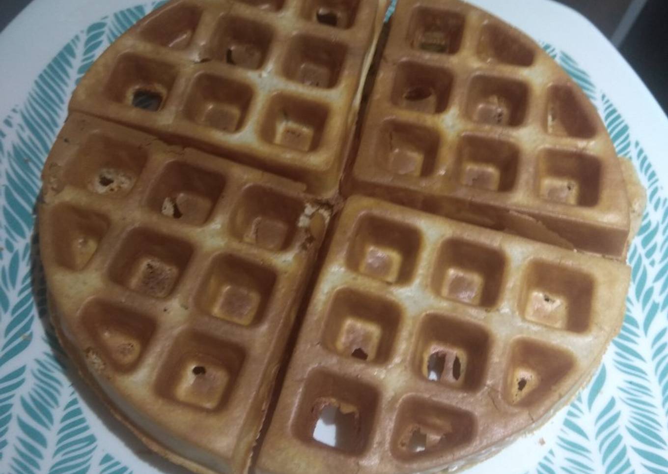 Waffles de avena y proteína sin azúcar