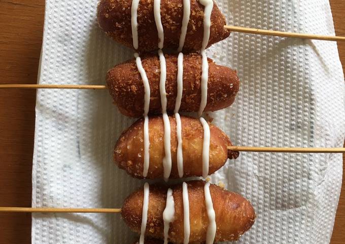 Mini Corn Dog sosis dan mozarella