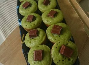 Foto resep Kue Cubit greentea Kit kat
