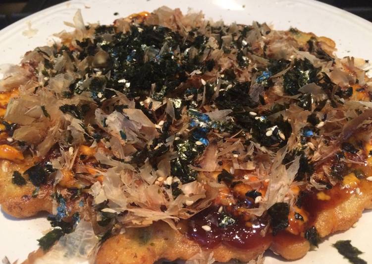 Resep Okonomiyaki Homemade (asli enak) Anti Gagal