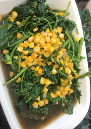 Foto resep Tumis kangkung x jagung