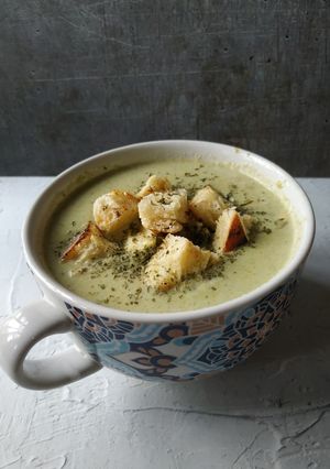 Foto resep Creamy Broccoli Soup