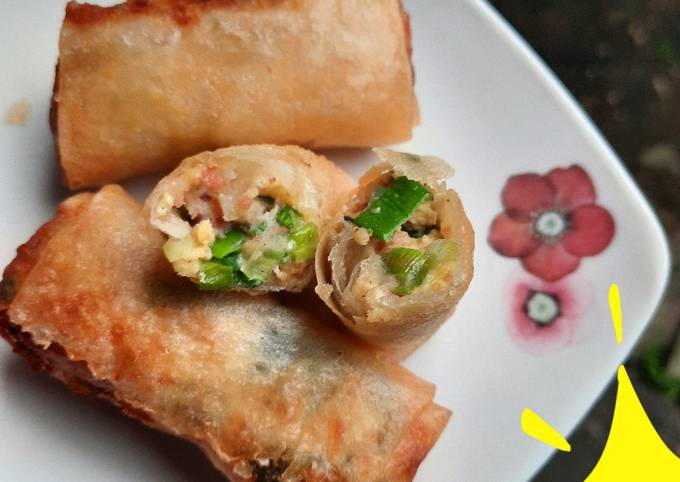 13. Kulit Lumpia Isi Daging Kornet