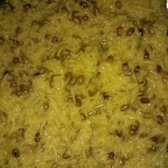 A picture of Moong dal khichdi.