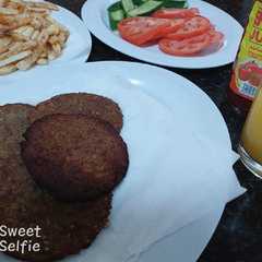 الهمبرغر-レシピのメイン写真