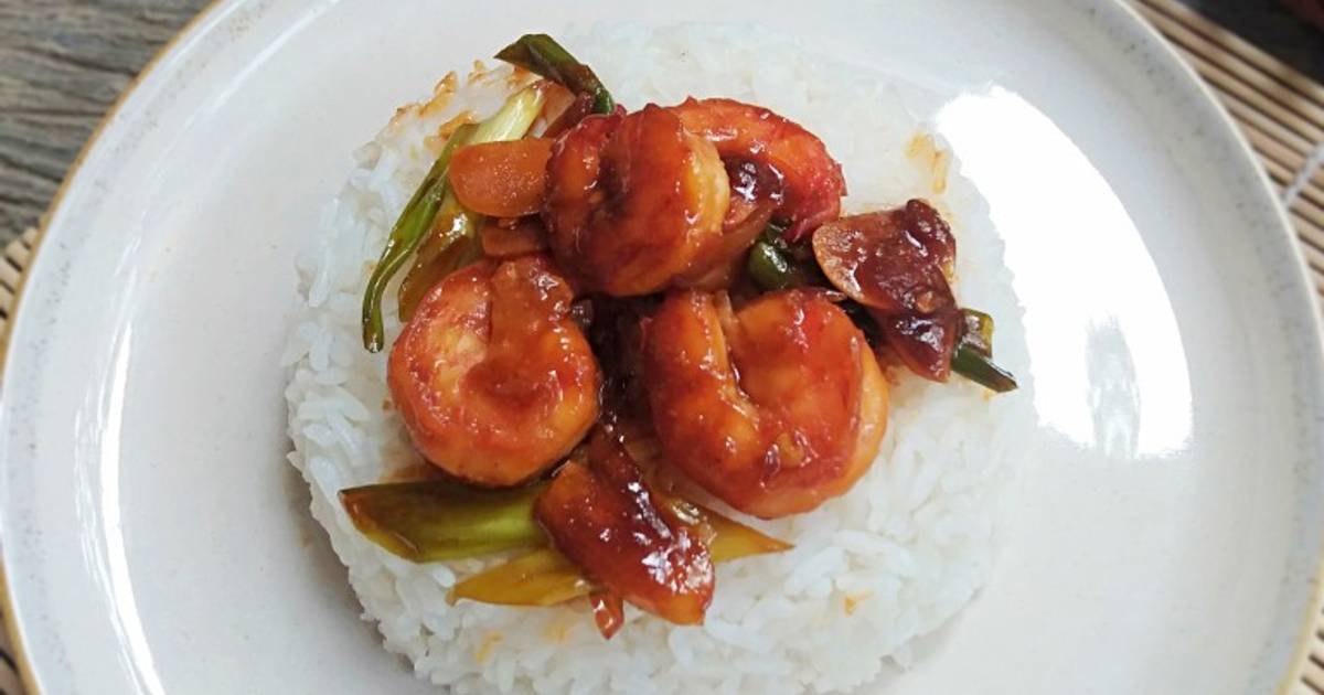 Resep Udang Oseng Mentega Saus Tiram Oleh Sartini Cookpad