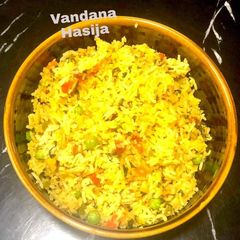 A picture of Fenugreek Veg Fried Rice.