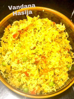 A picture of Fenugreek Veg Fried Rice.