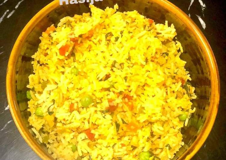 Recipe of Quick Fenugreek Veg Fried Rice