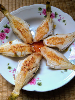 剝皮魚佐泰式甜辣醬(快速料理)(家常菜) 的食譜成品照片
