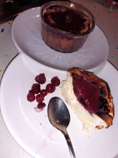 Una foto de Cheesecake frambuesa Fit