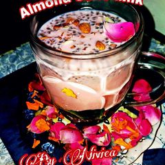 A picture of Almond Jello Milk.