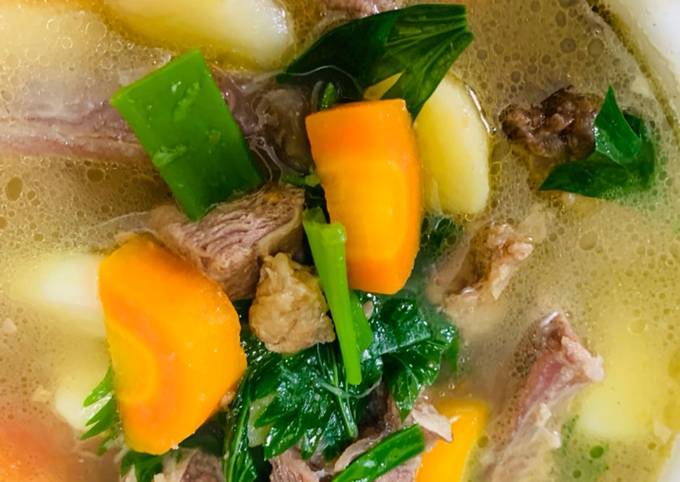 Sop Daging Sapi Sederhana