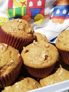 Foto principal de Muffins de chocolate con leche y nueces