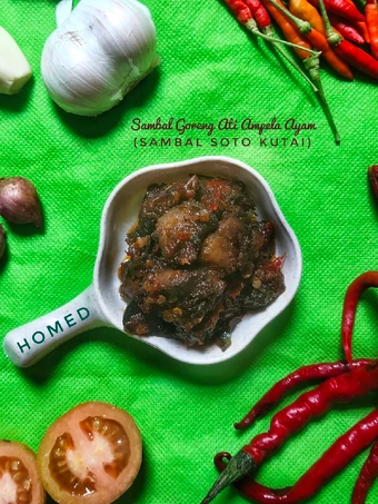 Cara Sederhana Membuat Resep  Sambal Goreng Ati Ampela Ayam (sambal soto Kutai) yang Lezat, Bisa Manjain Lidah