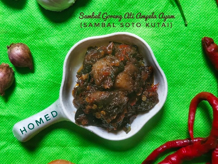 Cara Sederhana Membuat Resep  Sambal Goreng Ati Ampela Ayam (sambal soto Kutai) yang Lezat, Bisa Manjain Lidah