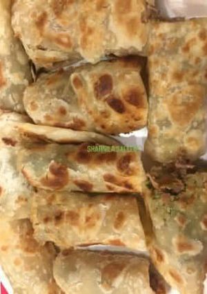 A picture of Bihari boti roll.
