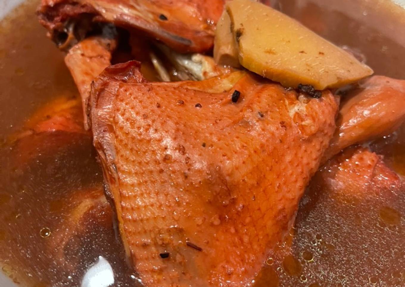 Sop Ayam angkhak