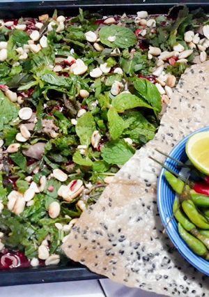Hình của món Tiết canh vịt.
