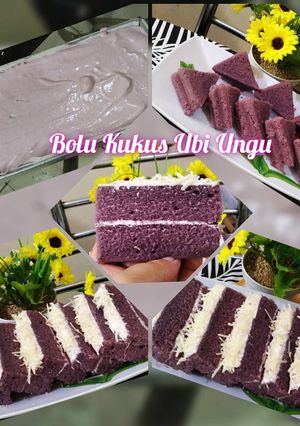 Foto resep Bolu Kukus Ubi Ungu