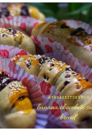 Foto resep Banana chocolate sweetbread